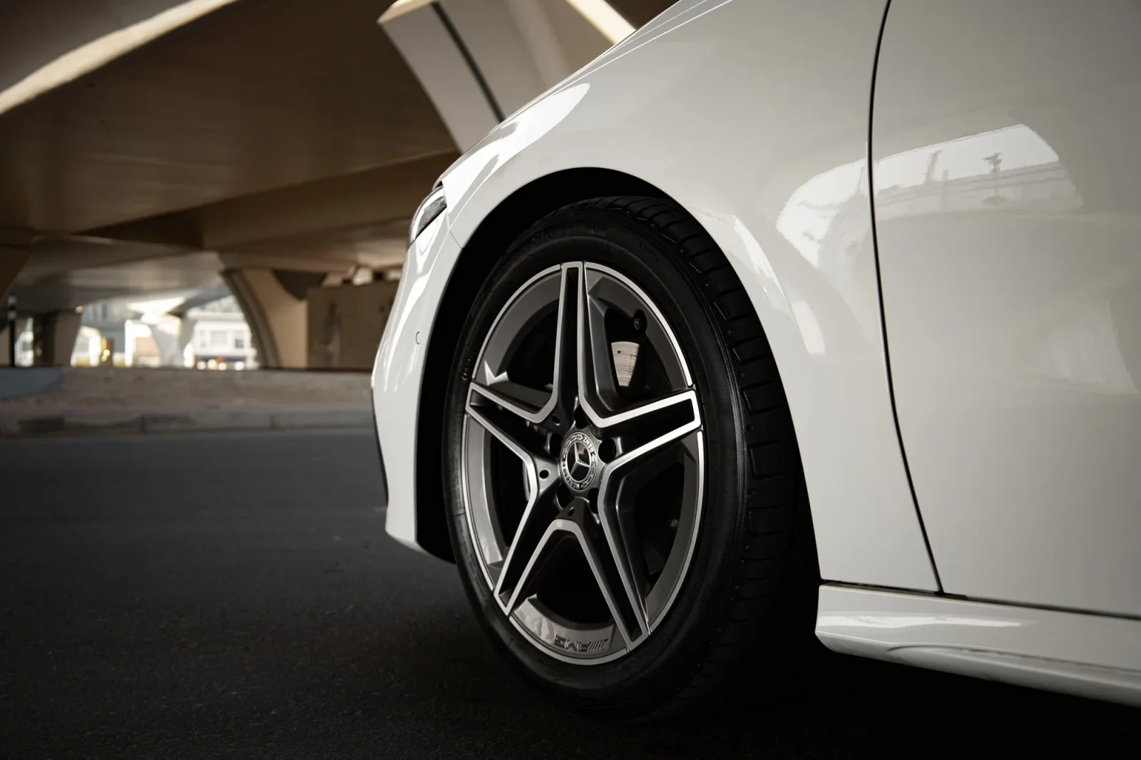 Rent Mercedes-Benz A-Class 200 White 2024 in Abu Dhabi - 13 