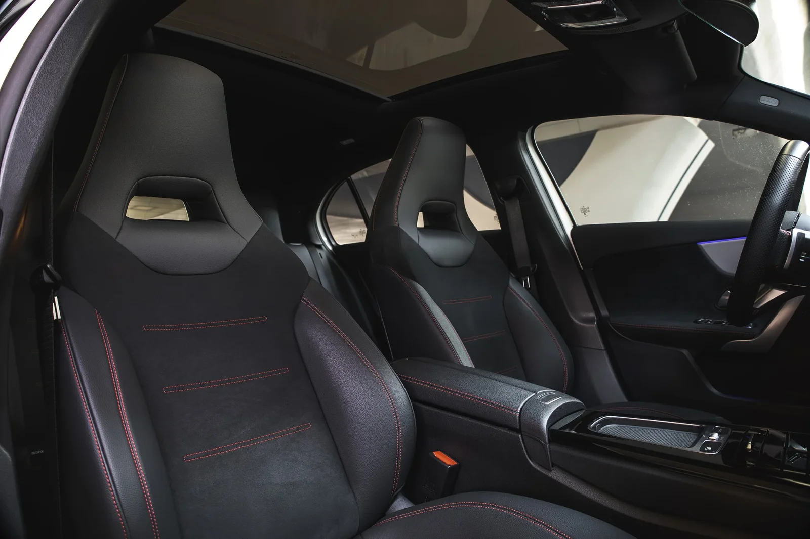 Rent Mercedes-Benz A-Class 200 White 2024 in Abu Dhabi - 5 