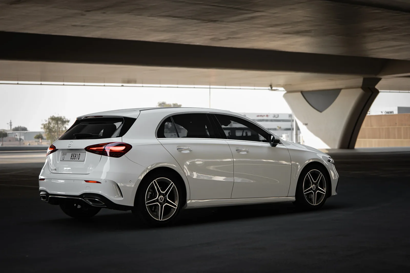 Rent Mercedes-Benz A-Class 200 White 2024 in Abu Dhabi - 10 