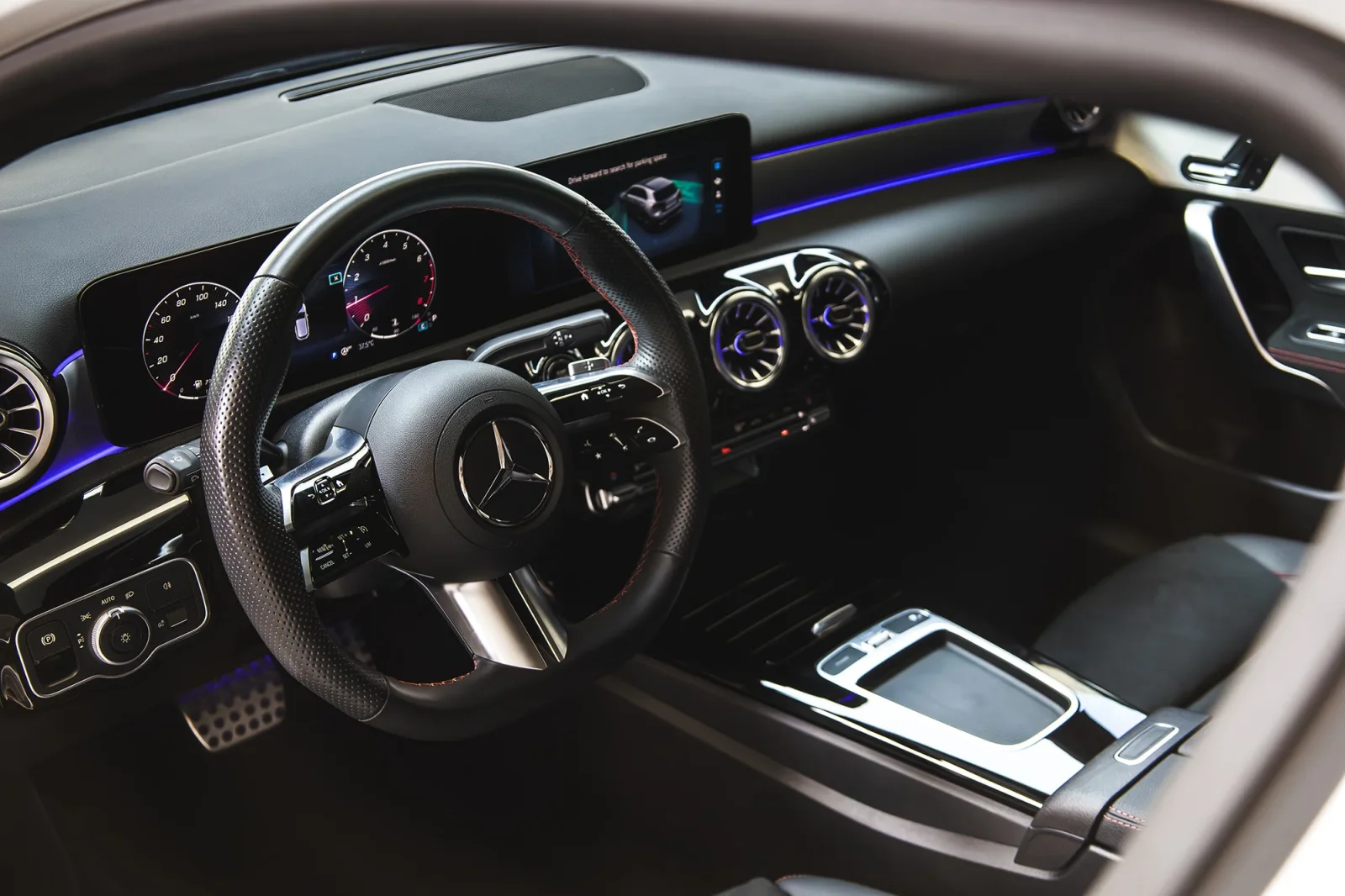 Rent Mercedes-Benz A-Class 200 White 2024 in Abu Dhabi - 4 