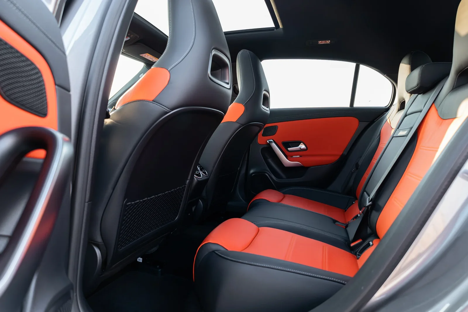 Rent Mercedes-Benz A-Class 35 AMG  Grey 2024 in Abu Dhabi - 9 