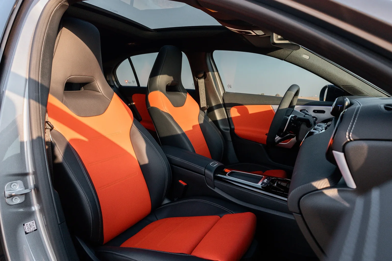 Rent Mercedes-Benz A-Class 35 AMG  Grey 2024 in Abu Dhabi - 5 