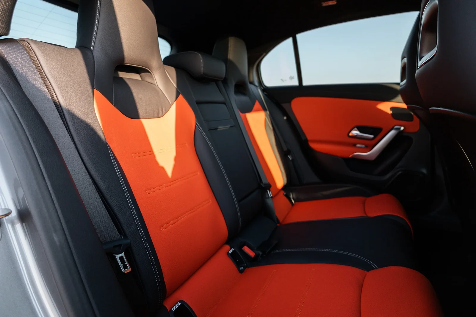 Rent Mercedes-Benz A-Class 35 AMG  Grey 2024 in Abu Dhabi - 8 