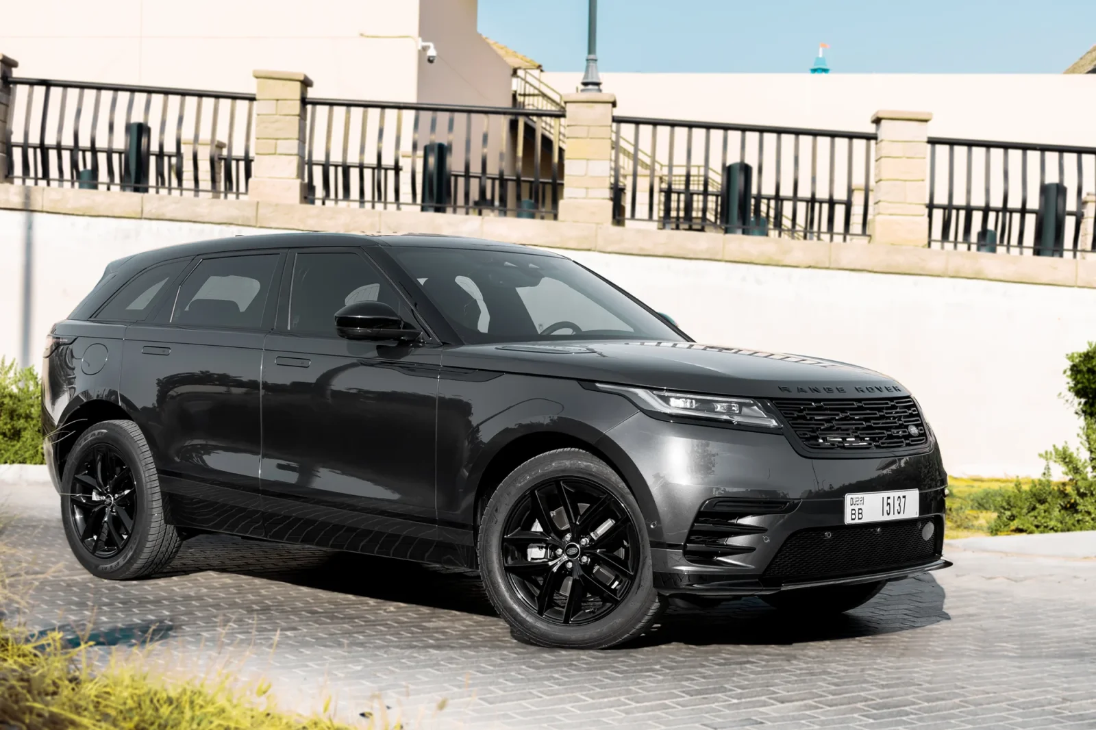 Rent Land Rover Range Rover Velar  Grey 2024 in Abu Dhabi - 14 