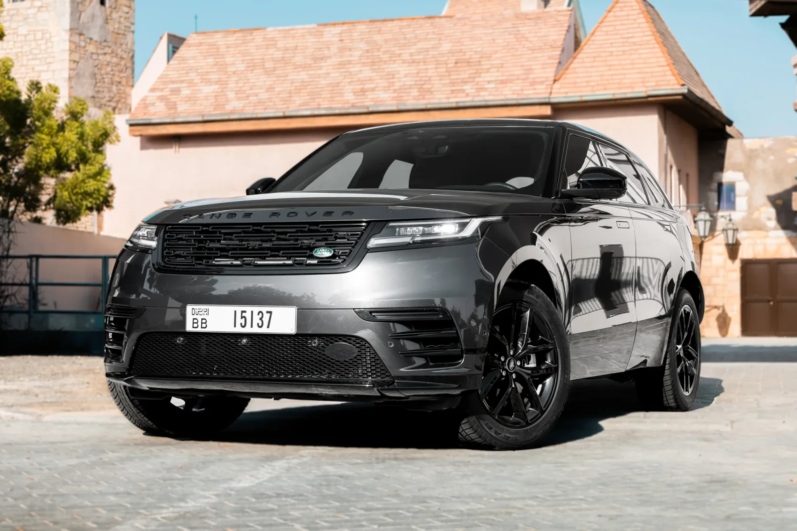 Rent Land Rover Range Rover Velar  Grey 2024 in Abu Dhabi