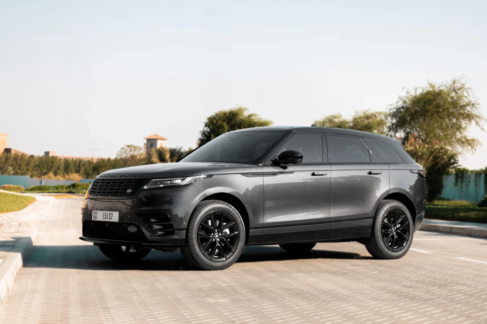 Rent Land Rover Range Rover Velar  Grey 2024 in Abu Dhabi - 10 