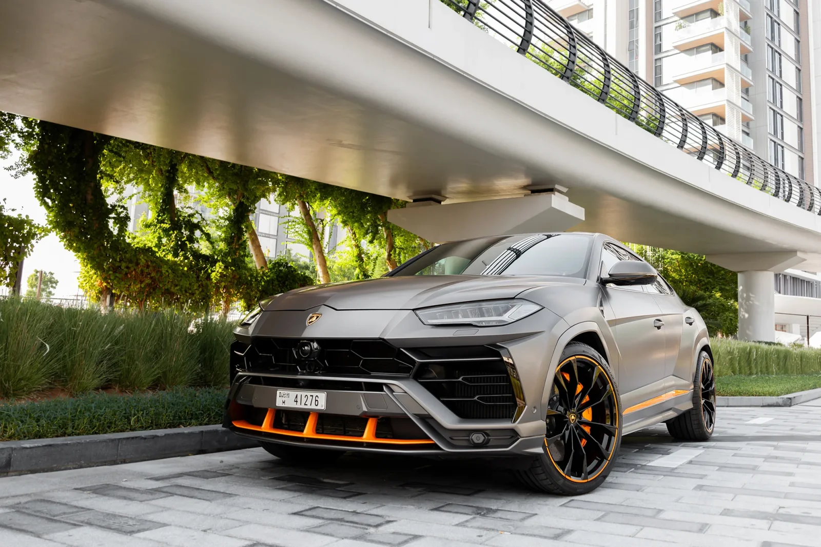 Loyer Lamborghini Urus  Gris 2022 en Abou Dabi - 9 