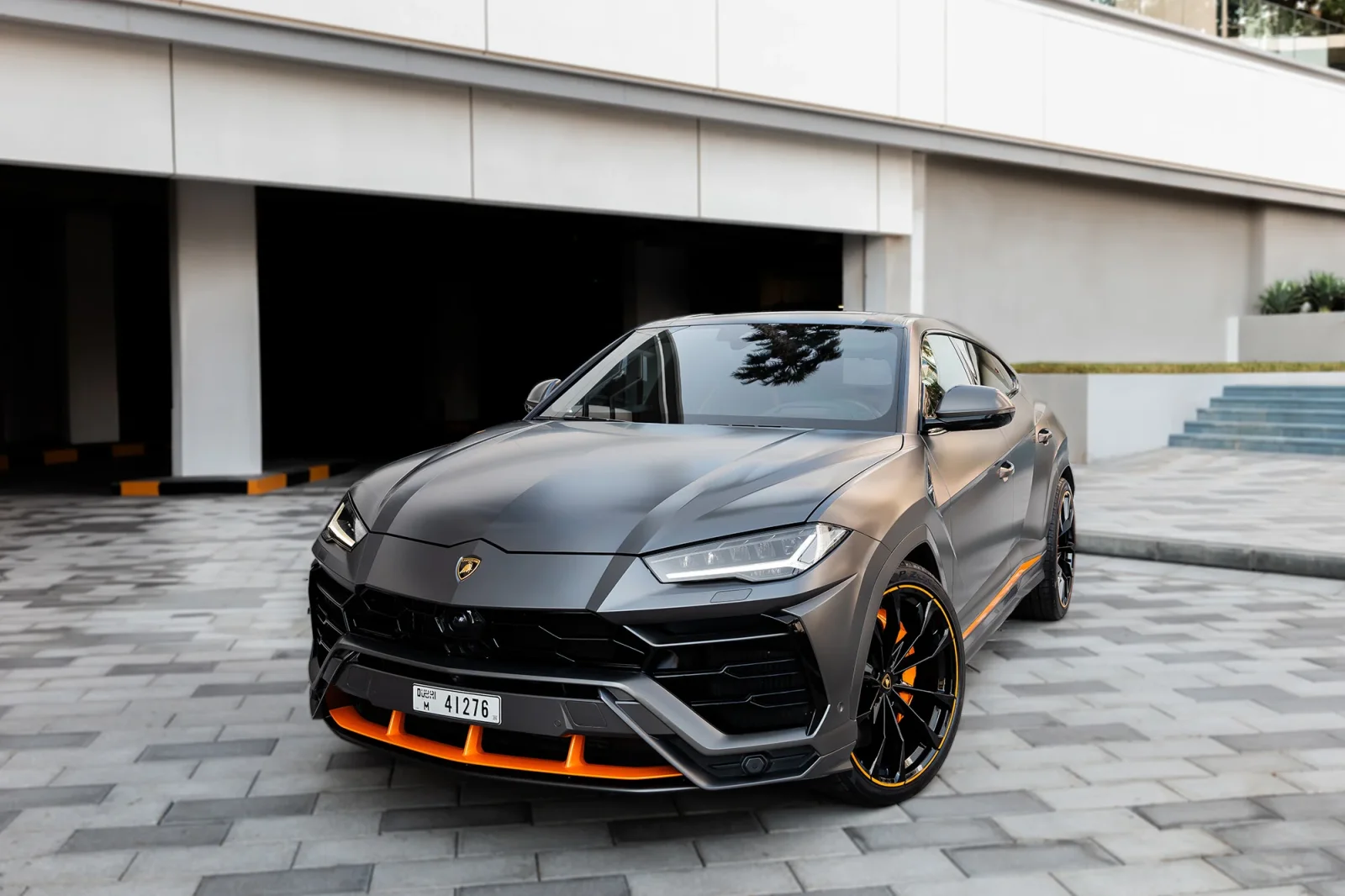 Loyer Lamborghini Urus  Gris 2022 en Abou Dabi - 11 