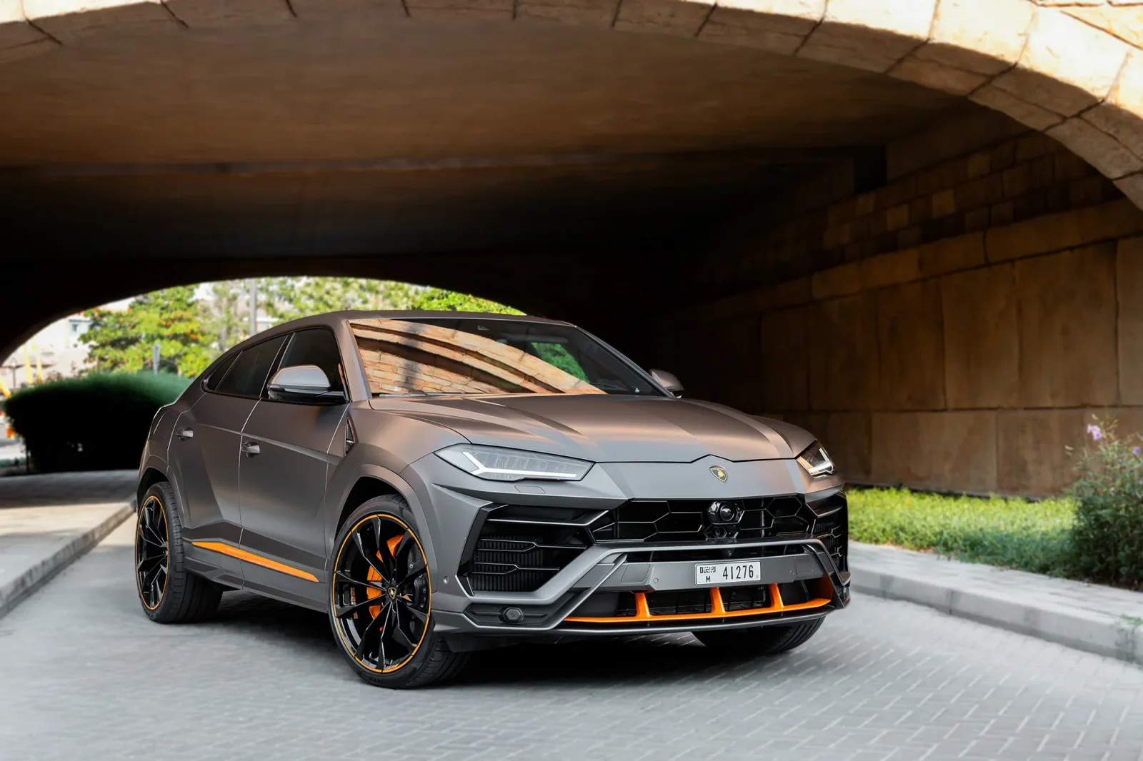 Loyer Lamborghini Urus  Gris 2022 en Abou Dabi