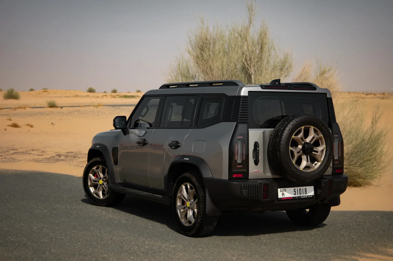 Kiralık Jetour T2  Gri 2024 içinde Abu Dhabi - 5 