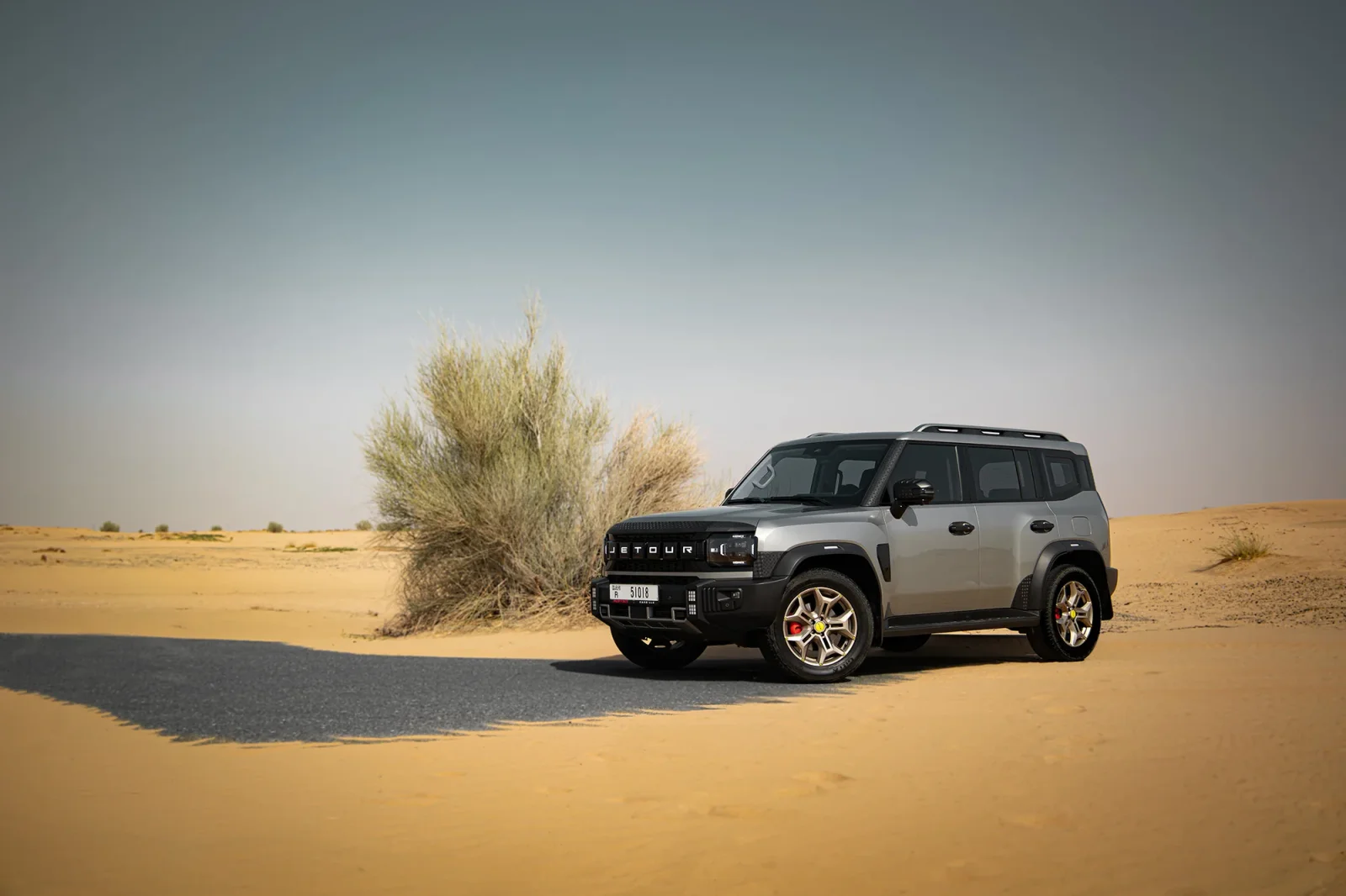 Kiralık Jetour T2  Gri 2024 içinde Abu Dhabi