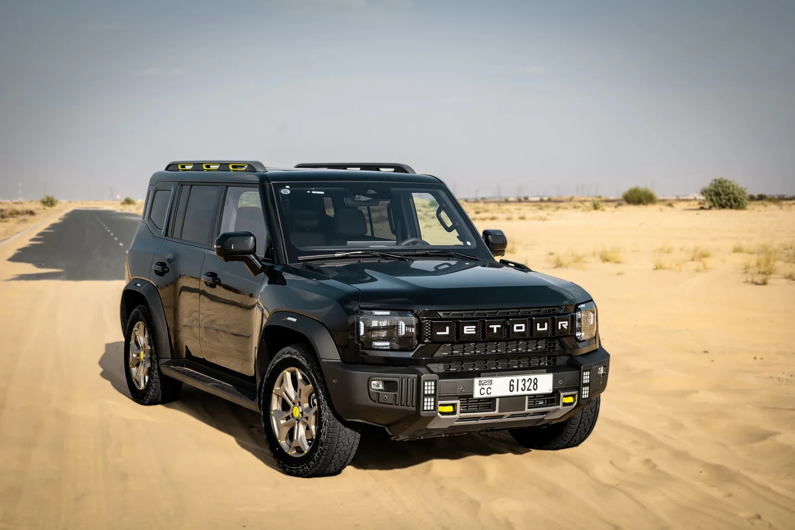 Rent Jetour T2  Black 2024 in Abu Dhabi - 2 
