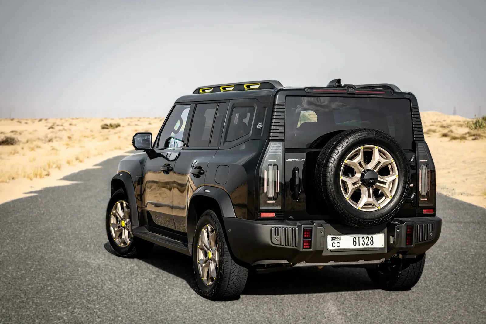 Rent Jetour T2  Black 2024 in Abu Dhabi - 10 