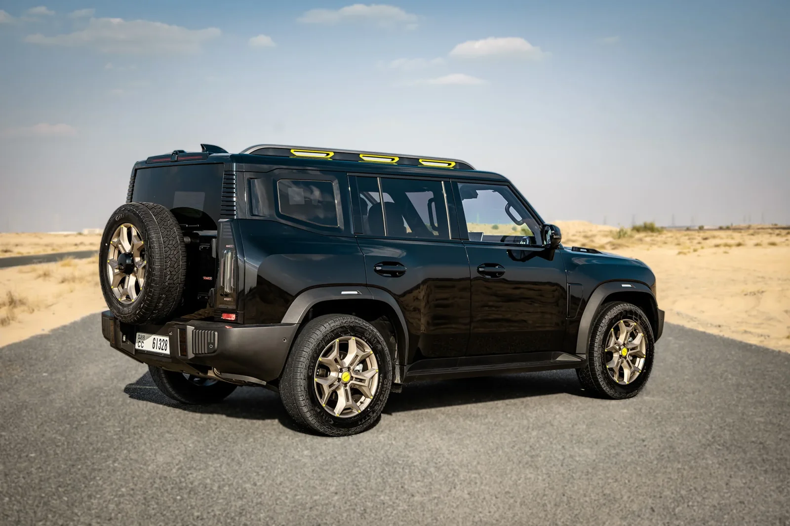 Rent Jetour T2  Black 2024 in Abu Dhabi - 11 