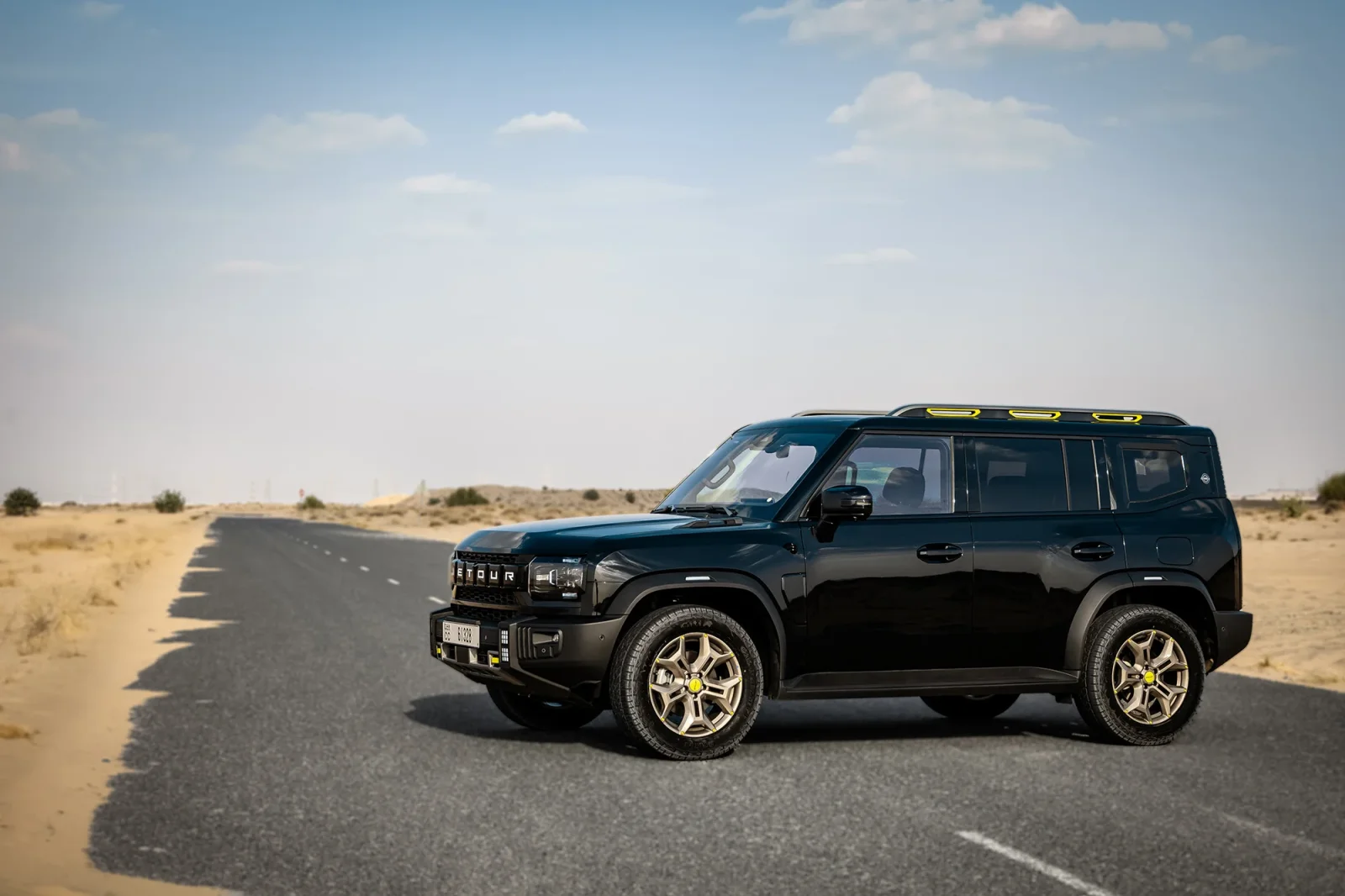 Rent Jetour T2  Black 2024 in Abu Dhabi - 12 