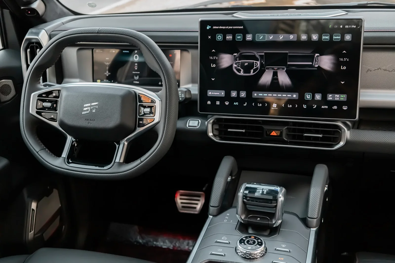 Rent Jetour T2  Black 2024 in Abu Dhabi - 3 