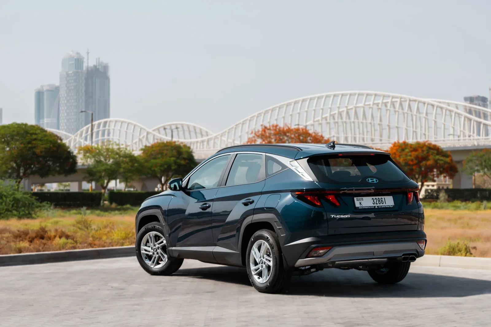 Miete Hyundai Tucson  Blau 2025 in der Abu Dhabi - 8 