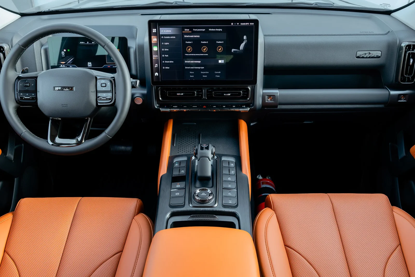 Loyer Haval H9  Vert 2025 en Abou Dabi - 3 