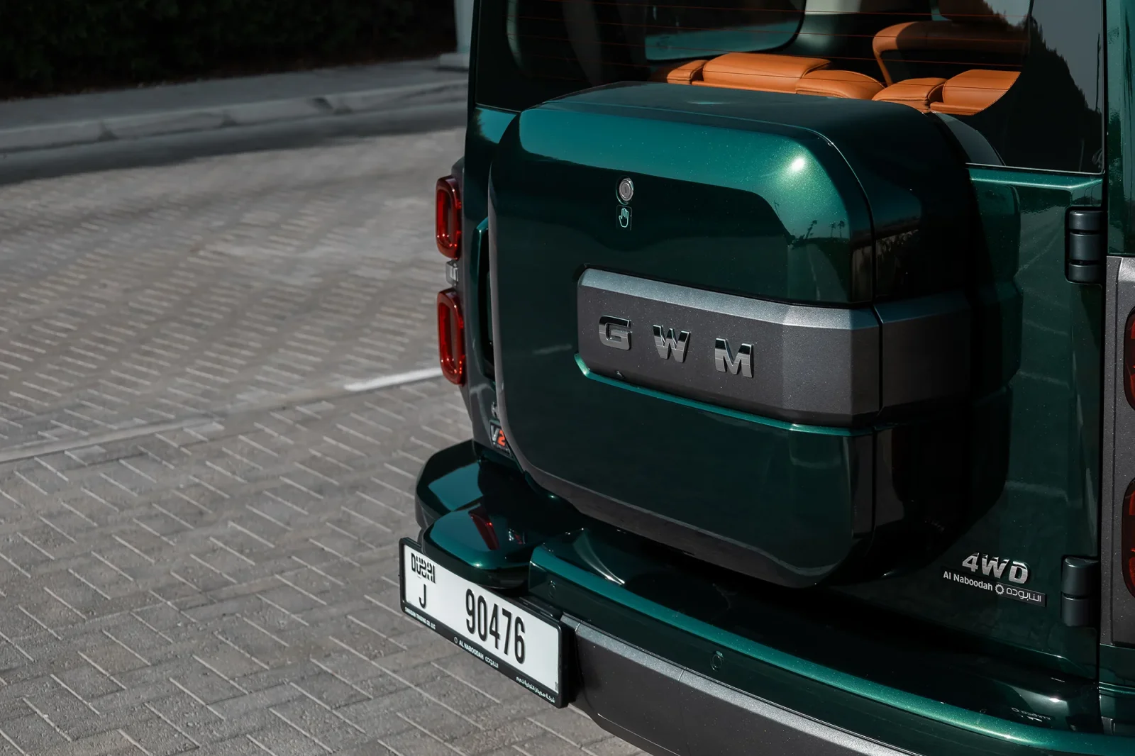 Loyer Haval H9  Vert 2025 en Abou Dabi - 14 