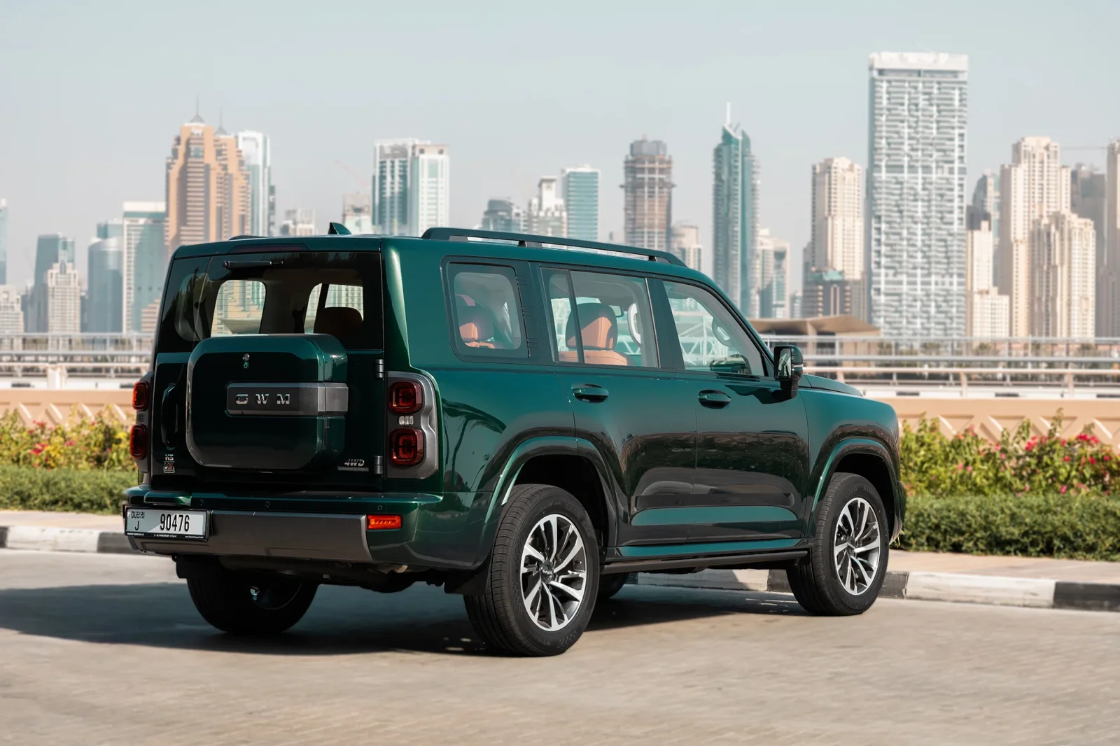 Loyer Haval H9  Vert 2025 en Abou Dabi - 13 