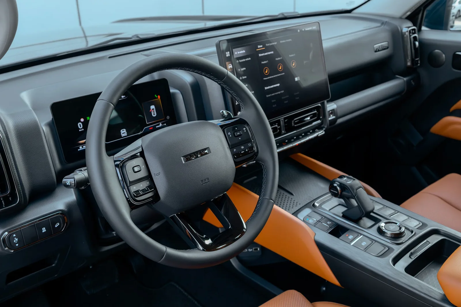 Loyer Haval H9  Vert 2025 en Abou Dabi - 4 