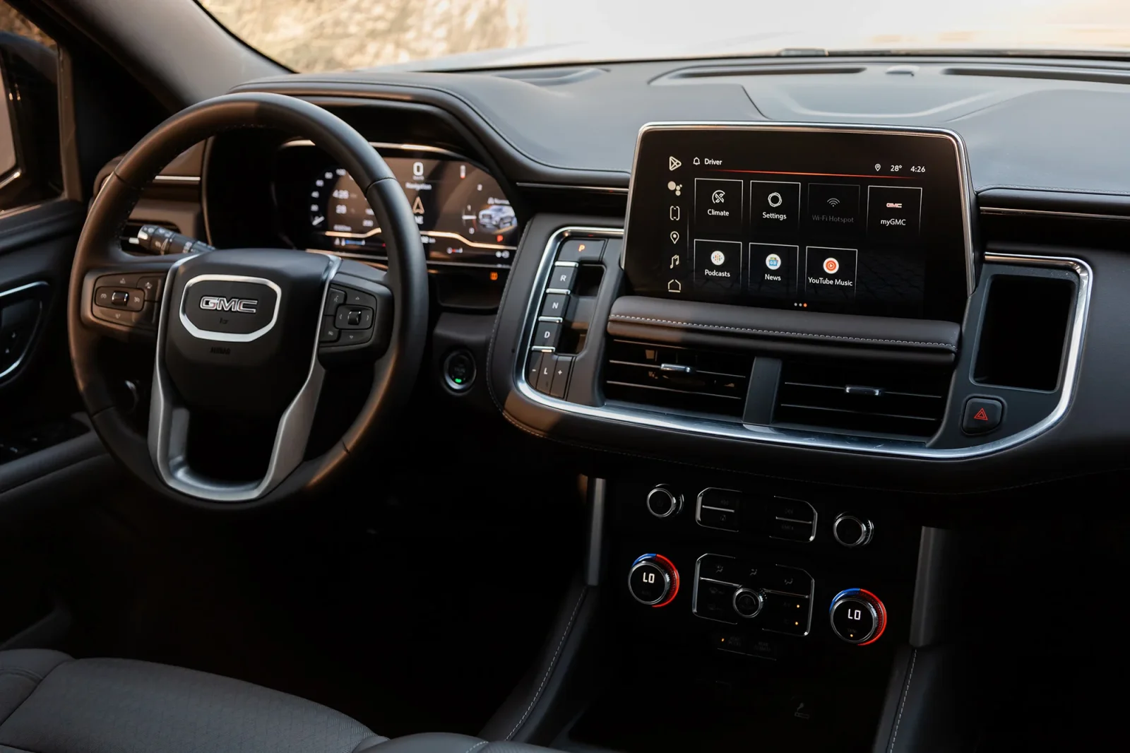 Rent GMC Yukon  Black 2023 in Abu Dhabi - 4 