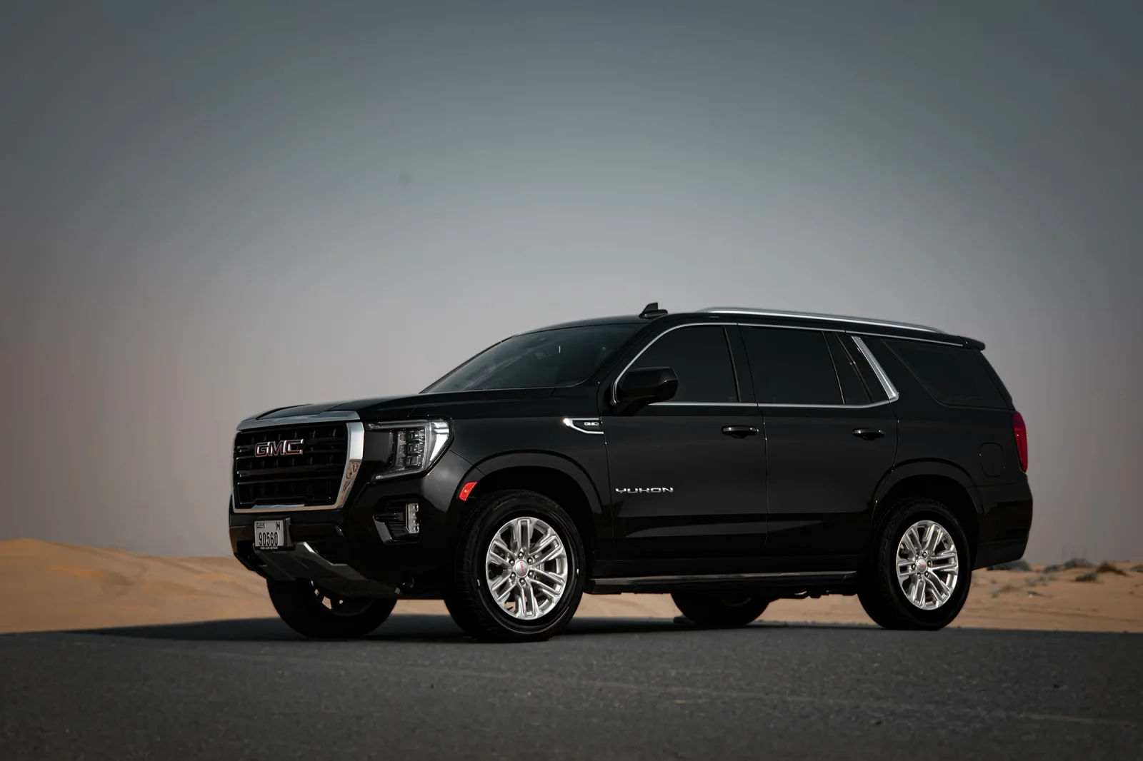 Rent GMC Yukon  Black 2023 in Abu Dhabi - 12 