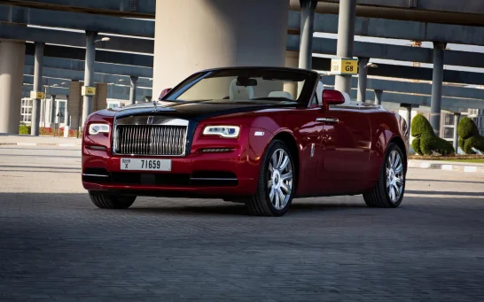 Rolls-Royce Dawn Red 2016