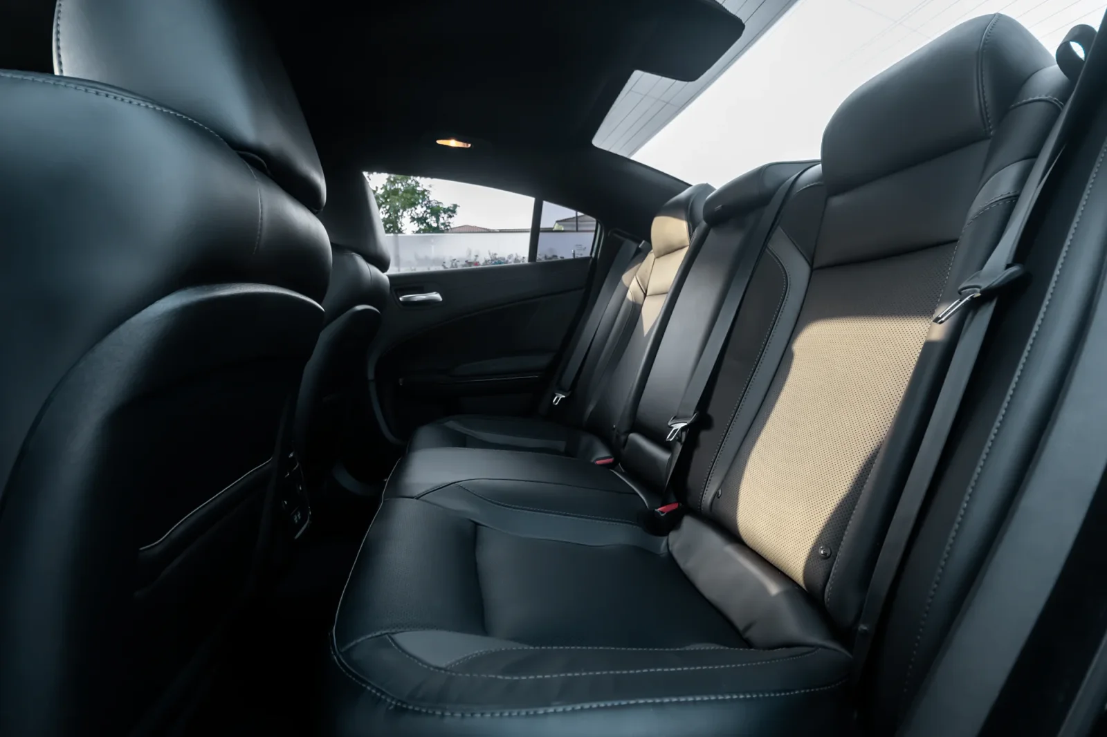 Rent Dodge Charger  Black 2022 in Abu Dhabi - 7 