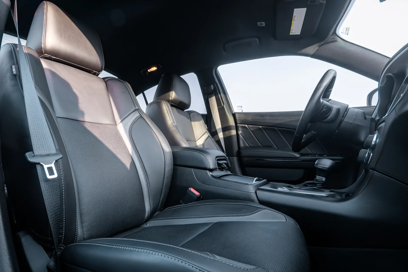 Rent Dodge Charger  Black 2022 in Abu Dhabi - 6 