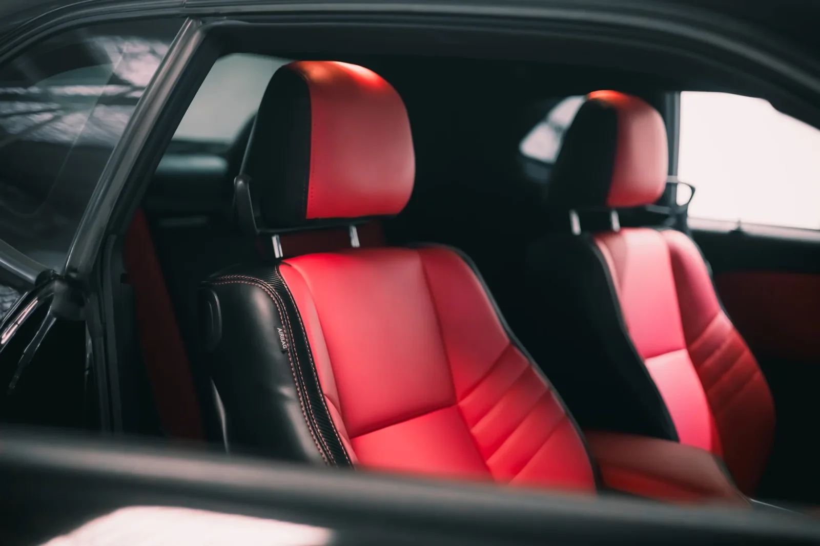 Rent Dodge Challenger  Black 2022 in Abu Dhabi - 7 