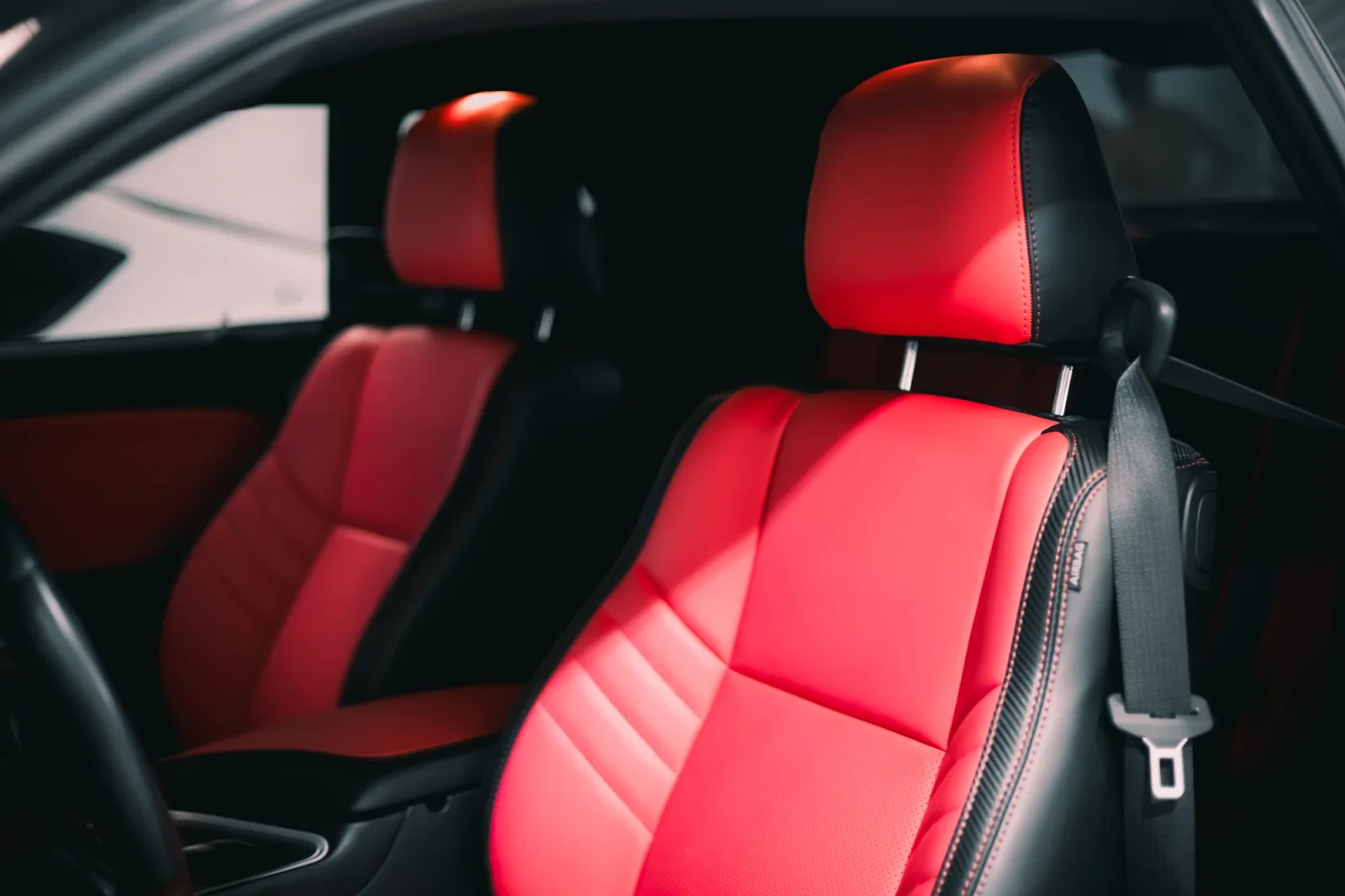 Rent Dodge Challenger  Black 2022 in Abu Dhabi - 5 