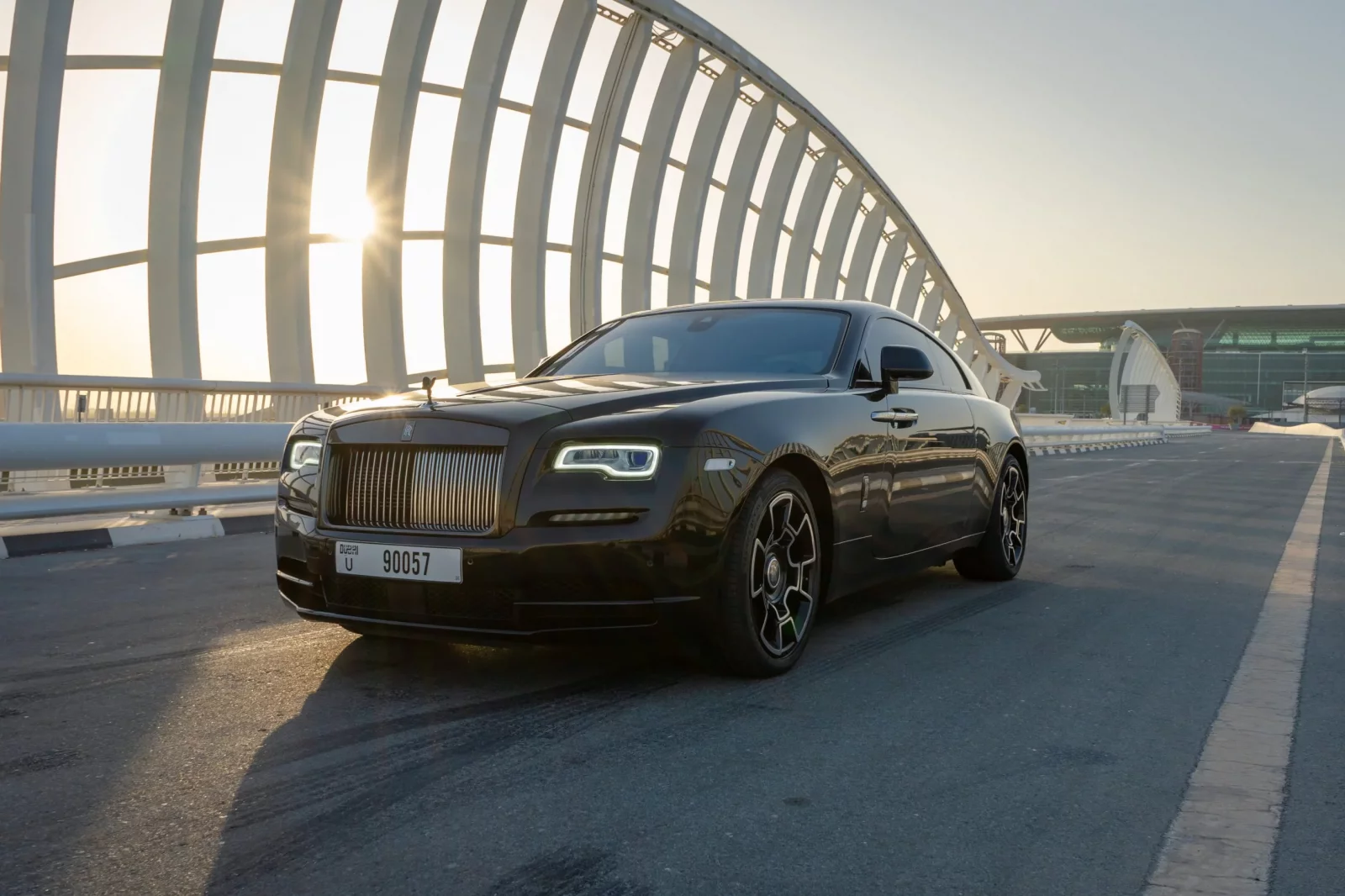 Rent Rolls-Royce Wraith  Black 2017 in Dubai