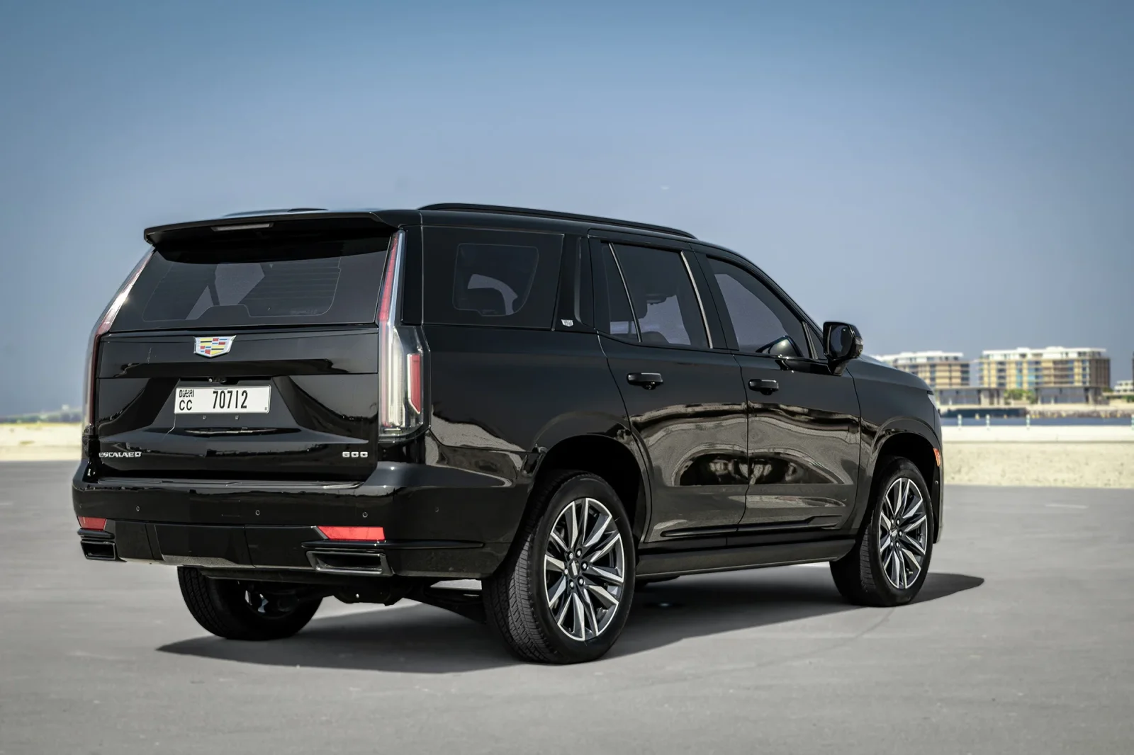 Rent Cadillac Escalade  Black 2023 in Abu Dhabi - 11 