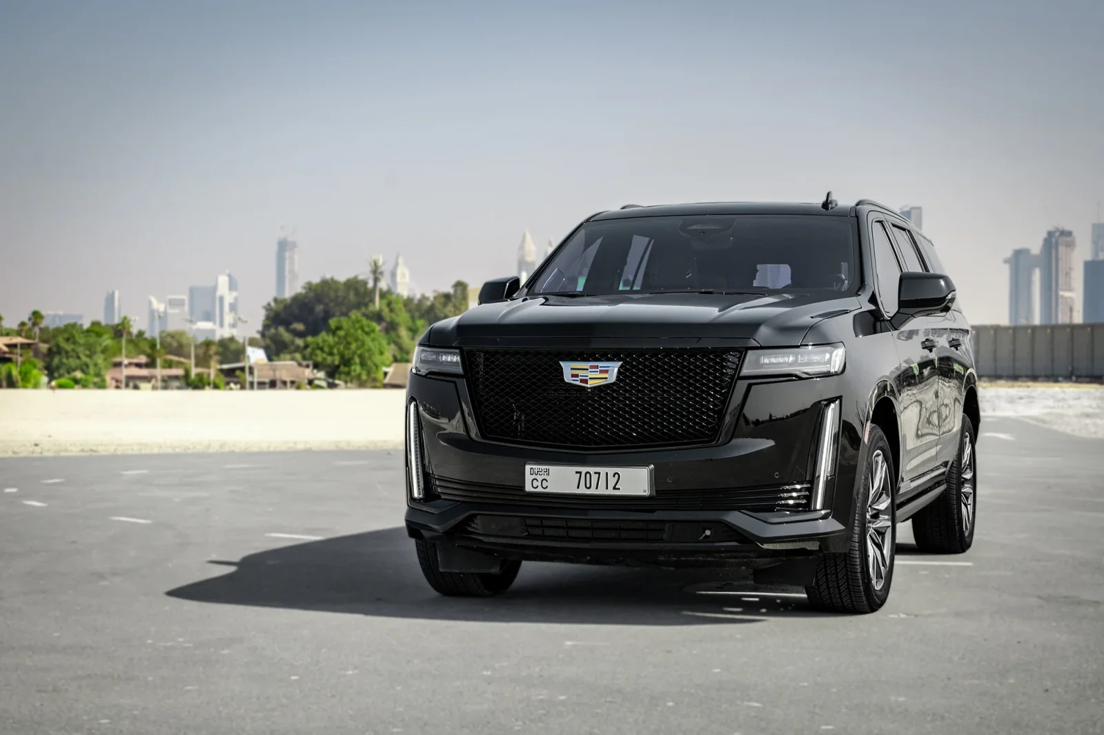 Rent Cadillac Escalade  Black 2023 in Abu Dhabi - 10 