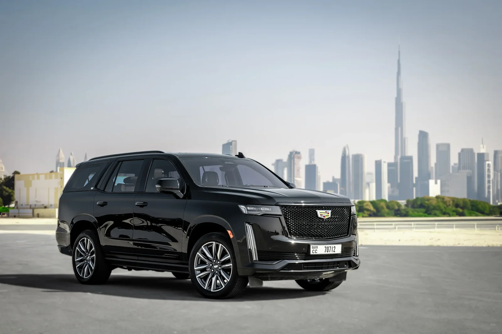Rent Cadillac Escalade  Black 2023 in Abu Dhabi - 2 