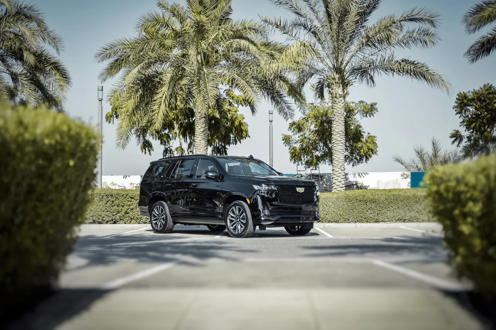 Rent Cadillac Escalade  Black 2023 in Abu Dhabi - 12 