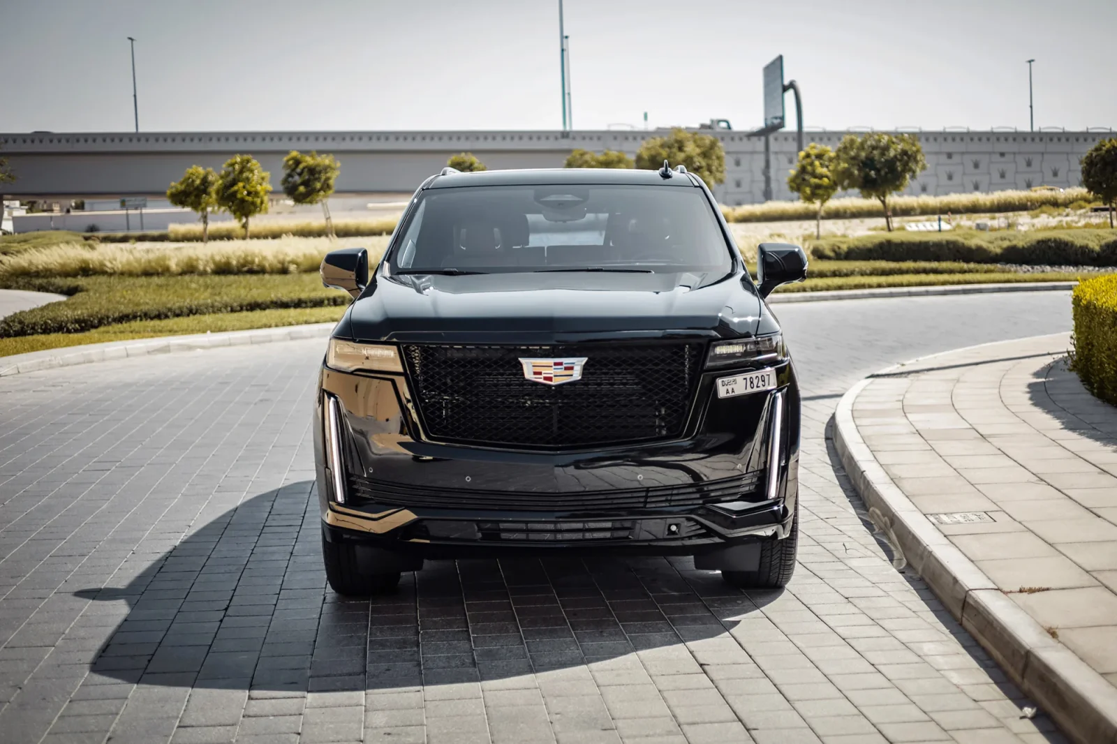 Rent Cadillac Escalade  Black 2023 in Abu Dhabi - 10 
