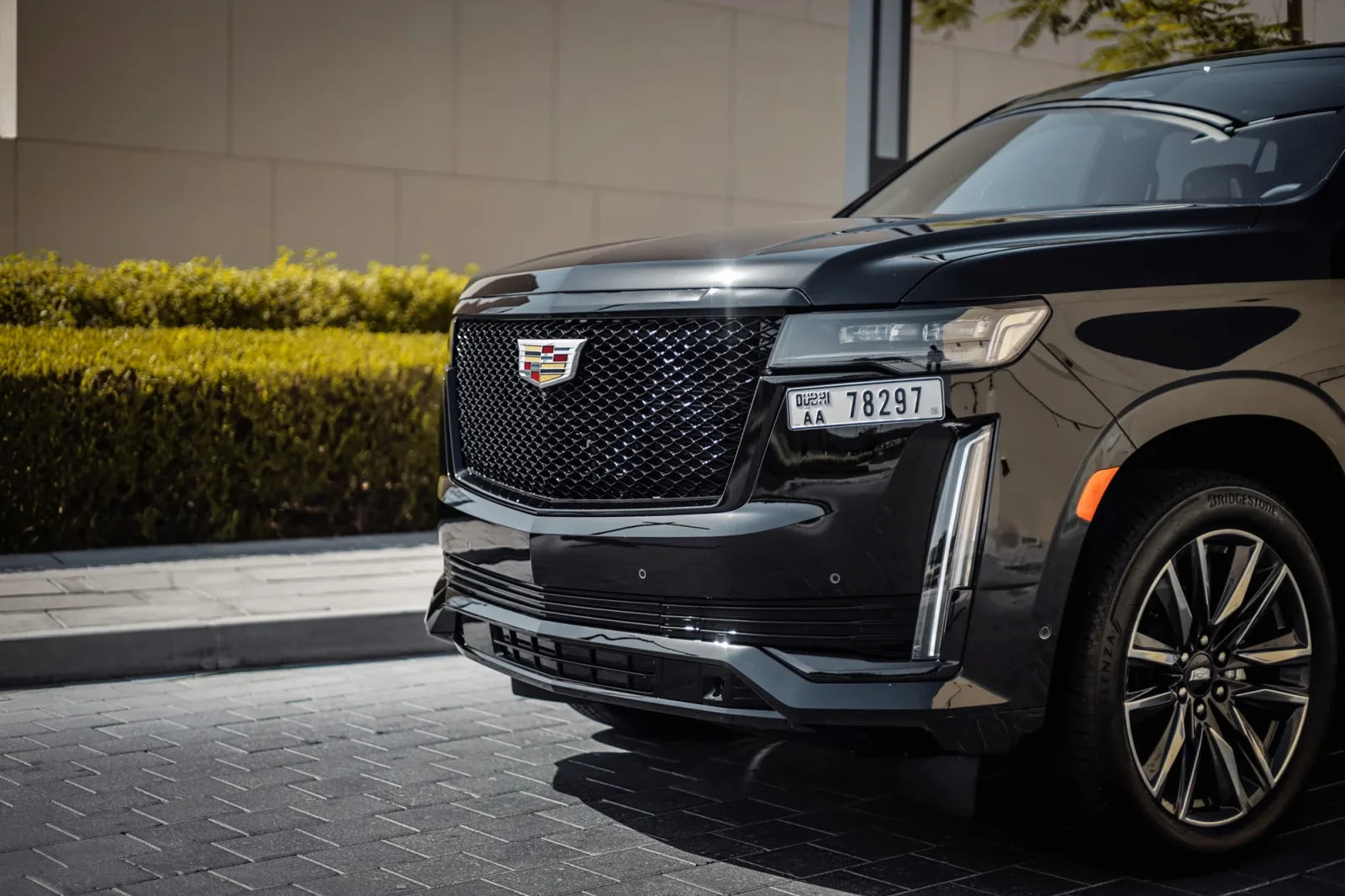 Rent Cadillac Escalade  Black 2023 in Abu Dhabi - 18 