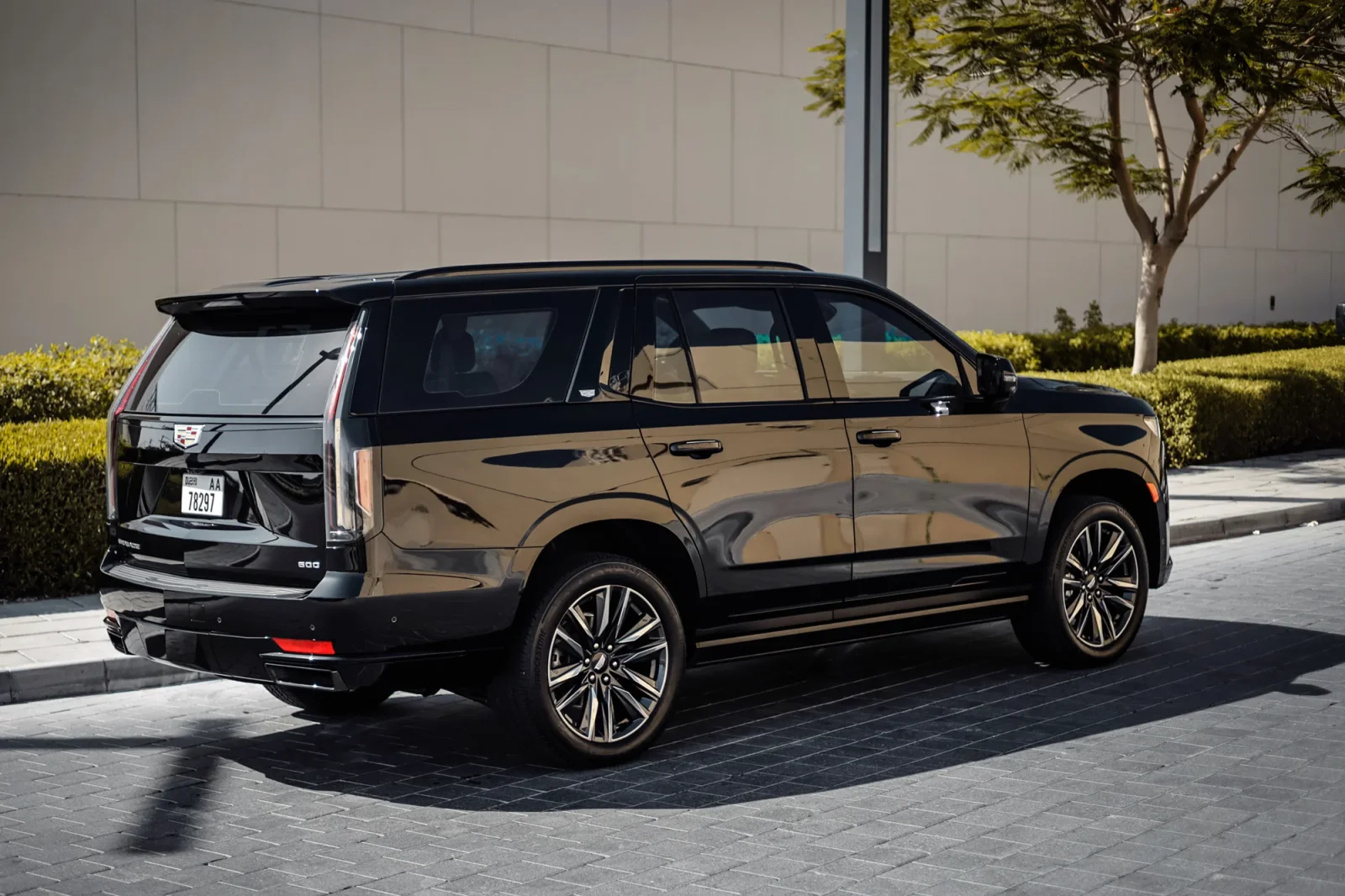 Rent Cadillac Escalade  Black 2023 in Abu Dhabi - 16 