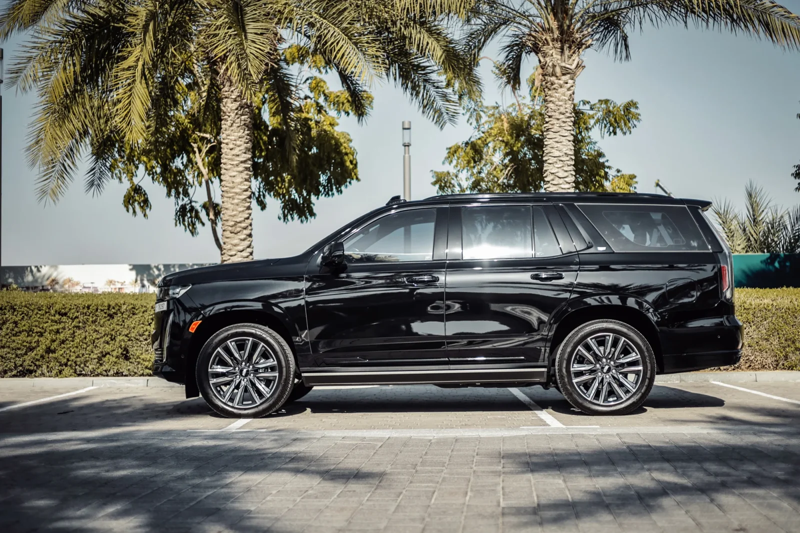 Rent Cadillac Escalade  Black 2023 in Abu Dhabi - 17 