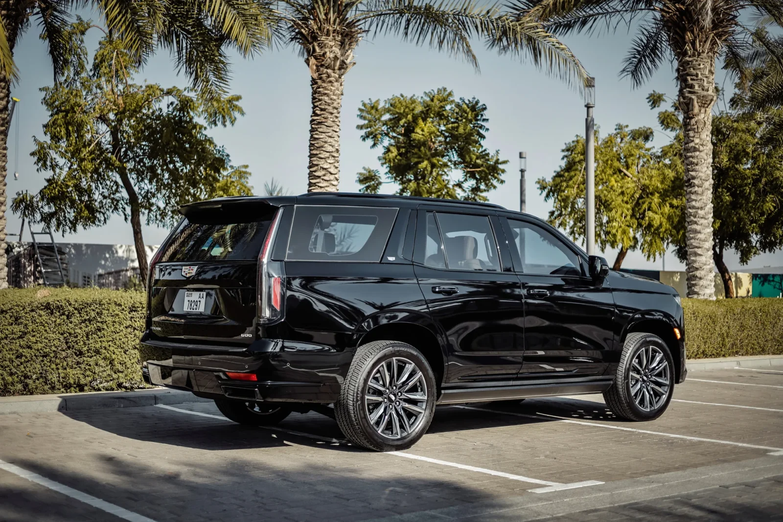 Rent Cadillac Escalade  Black 2023 in Abu Dhabi - 14 