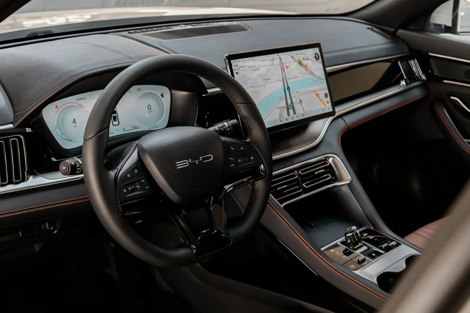 Loyer BYD Song  Gris 2025 en Abou Dabi - 4 