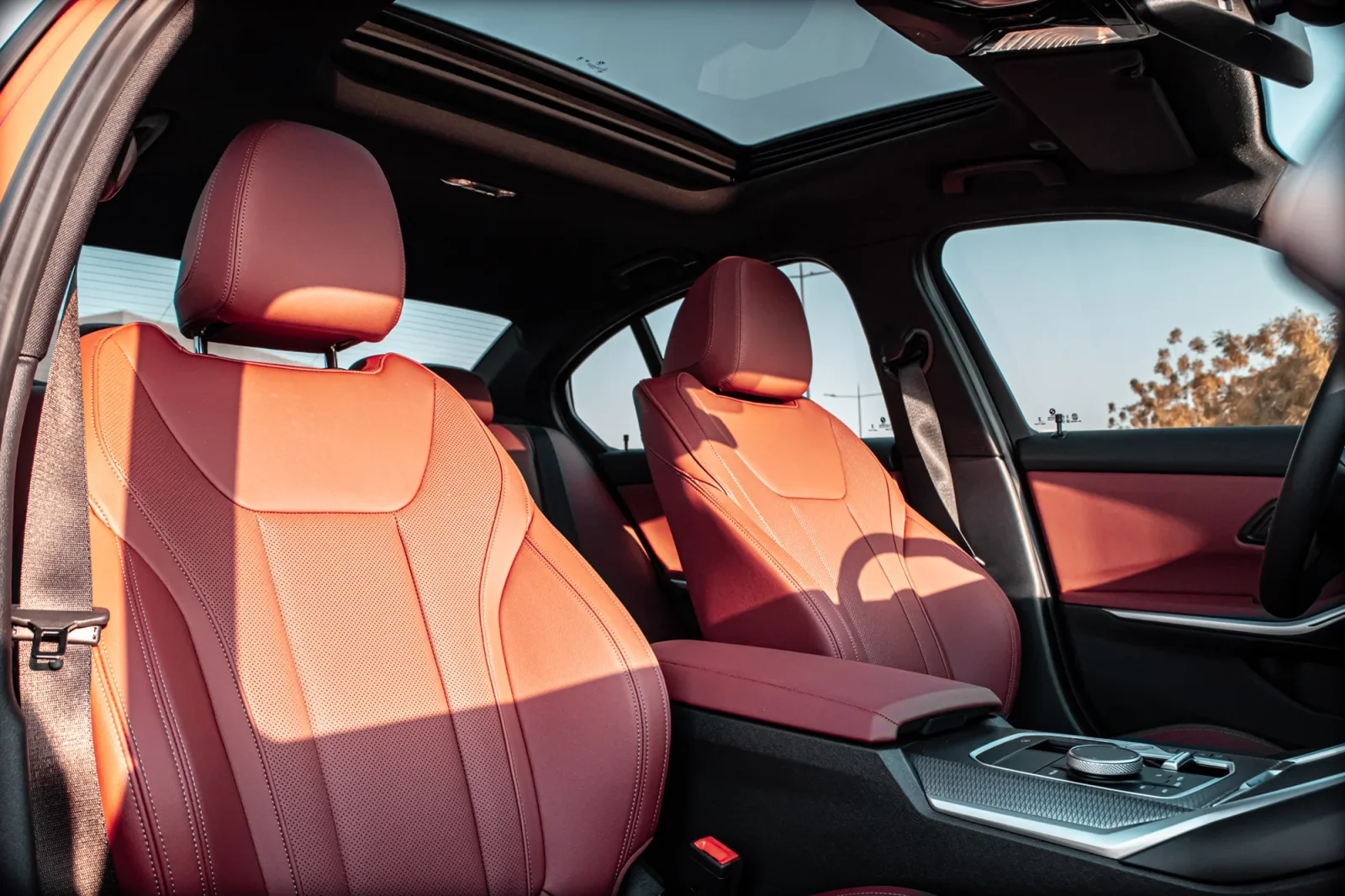 Rent BMW 3-Series 320 New Gen Red 2024 in Abu Dhabi - 5 