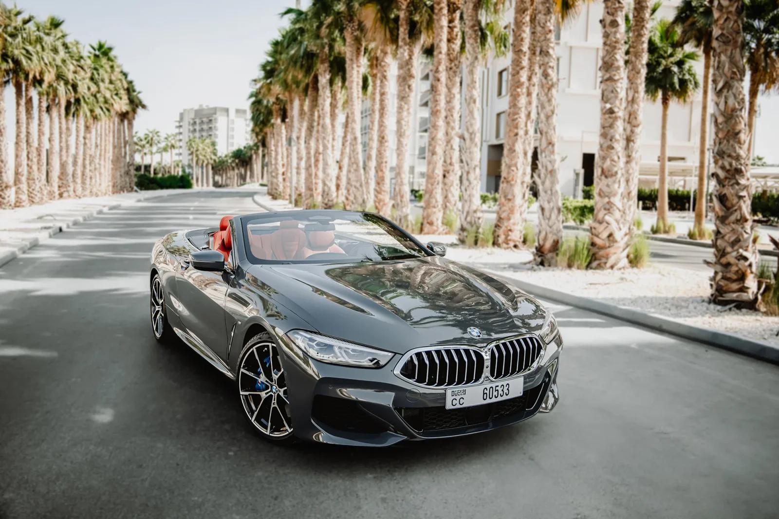 Rent BMW 8-Series 840i Coupe Grey 2022 in Abu Dhabi