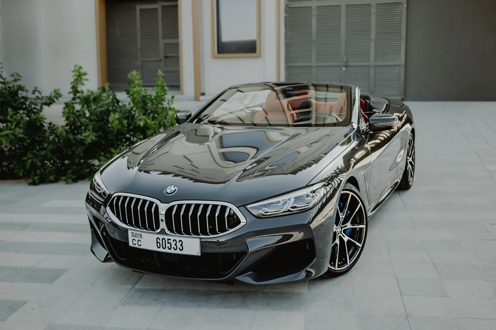 Rent BMW 8-Series 840i Coupe Grey 2022 in Abu Dhabi - 2 