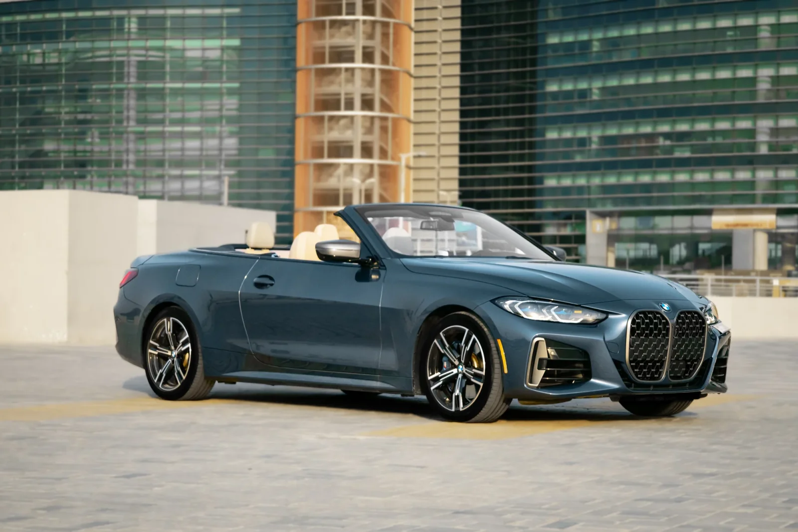 Rent BMW 4-Series M440 Blue 2021 in Abu Dhabi - 13 