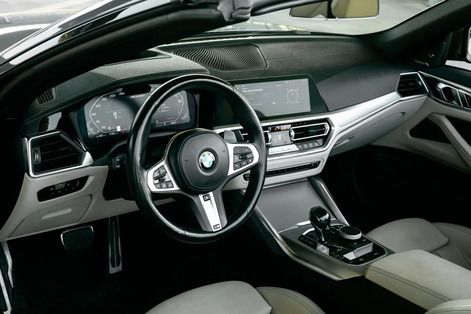 Rent BMW 4-Series M440 Blue 2021 in Abu Dhabi - 7 