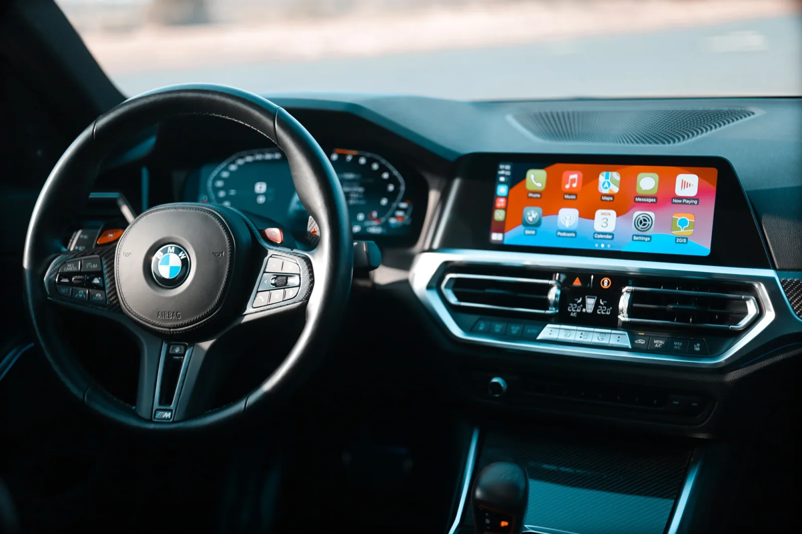 Huren BMW M3  Groente 2021 in Abu Dhabi - 5 