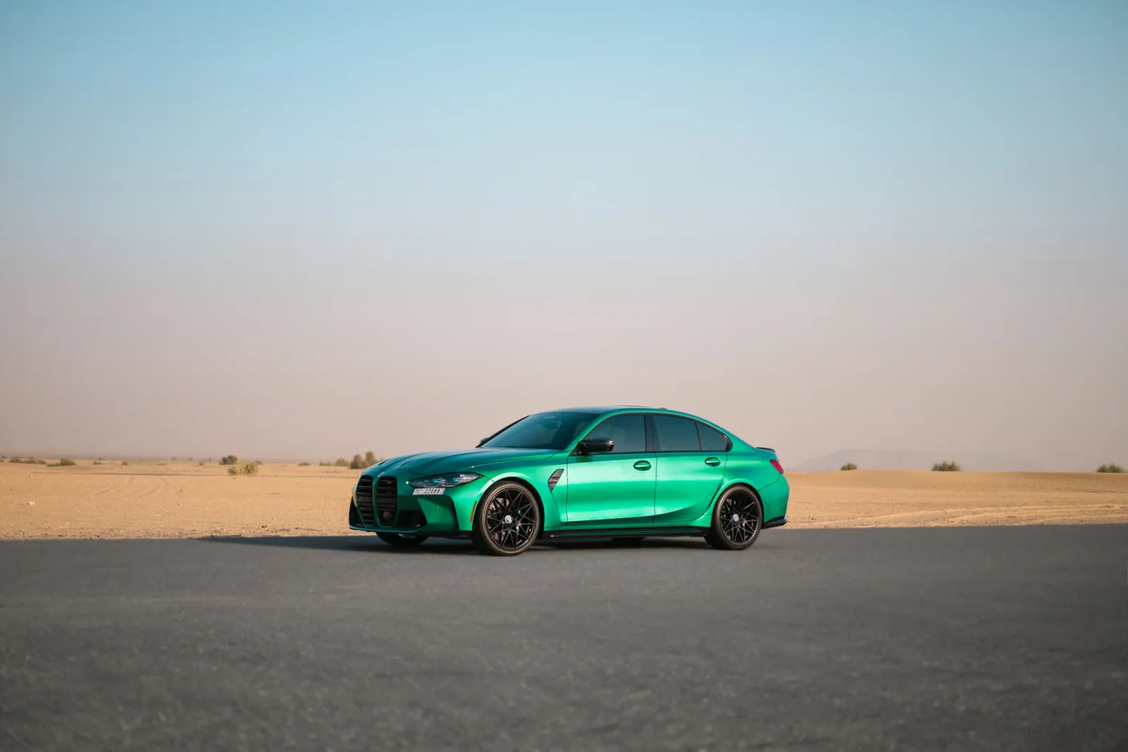 Huren BMW M3  Groente 2021 in Abu Dhabi - 3 